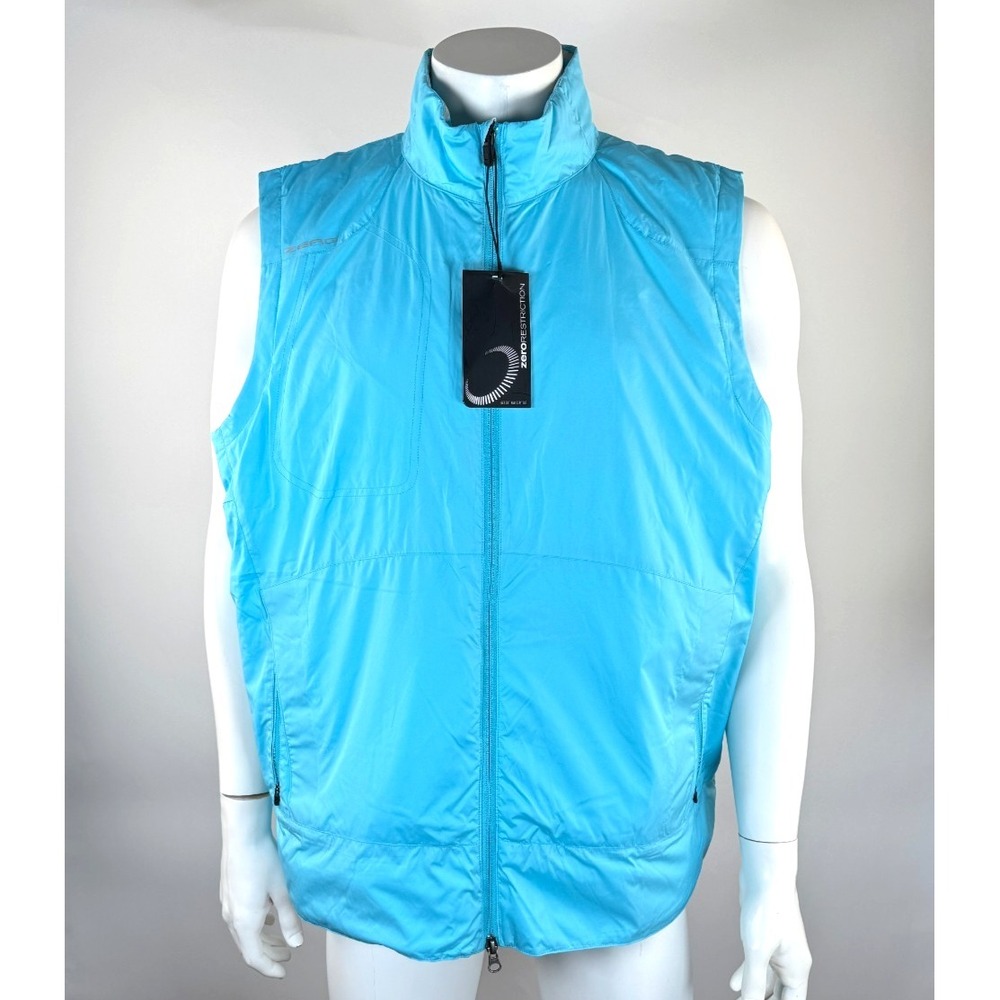 Zero Restriction Spencer Vest Mens XL NWT Down GORE-TEX Golf Windstopper‎ W397